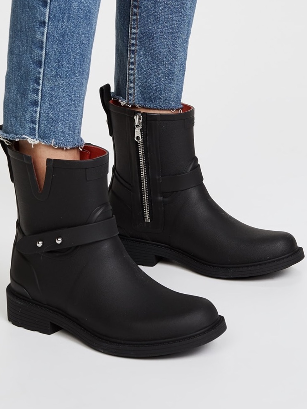 rag & bone -Moto Rain Boots size 10/40